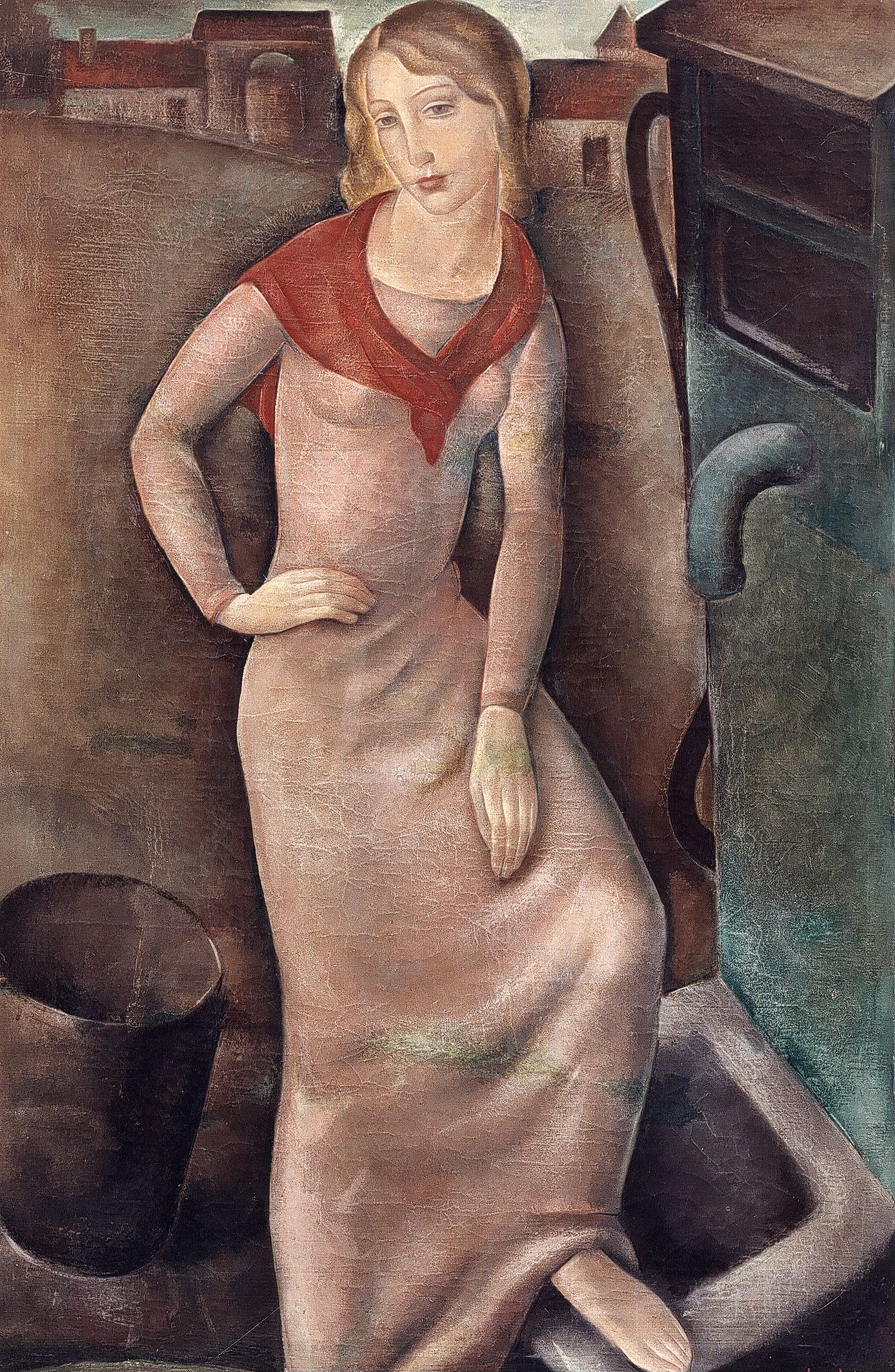 Femme à la pompe